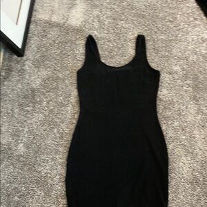 Elegant Black Sleeveless Dress